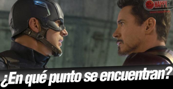 Más detalles de la relación de Tony Stark y Steve Rogers en ‘Infinity War’