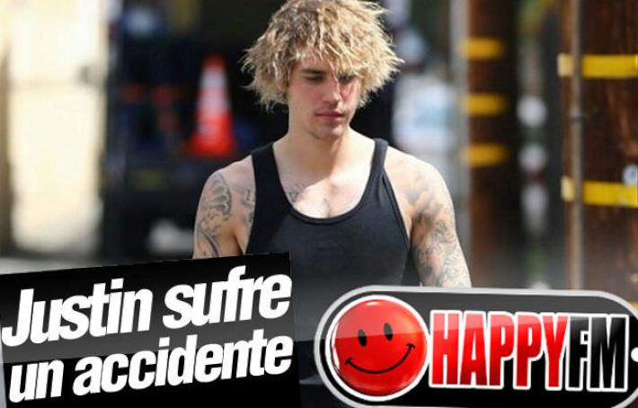 Justin Bieber sufre un pequeño accidente de coche en Los Ángeles