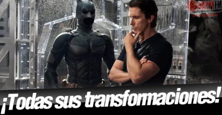 Las transformaciones más brutales de Christian Bale