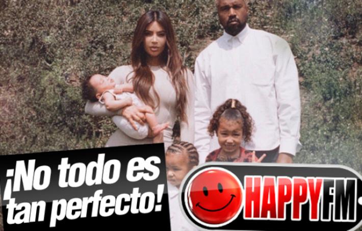 La primera foto familiar de Kim Kardashian con Kanye West y sus tres hijos y la historia que hay detrás