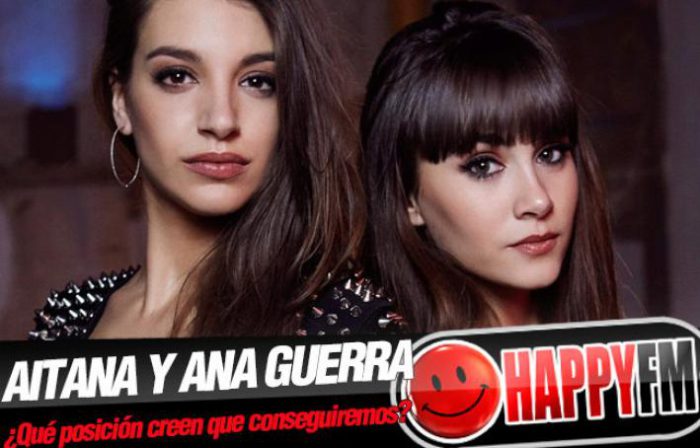 ¿Cómo quedarán Alfred y Amaia en ‘Eurovisión 2018’ según Aitana y Ana Guerra?