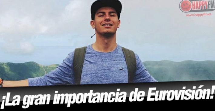 Alfred deja claro la verdadera importancia de ‘Eurovisión 2018’