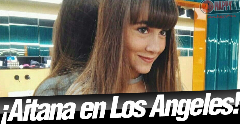 Así está siendo el viaje de Aitana a Los Angeles para grabar su primer disco