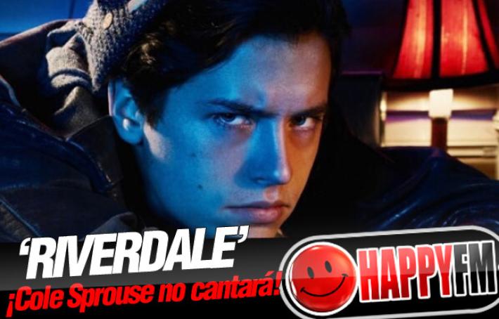 Cole Sprouse parece no estar nada emocionado con el episodio musical de ‘Riverdale’