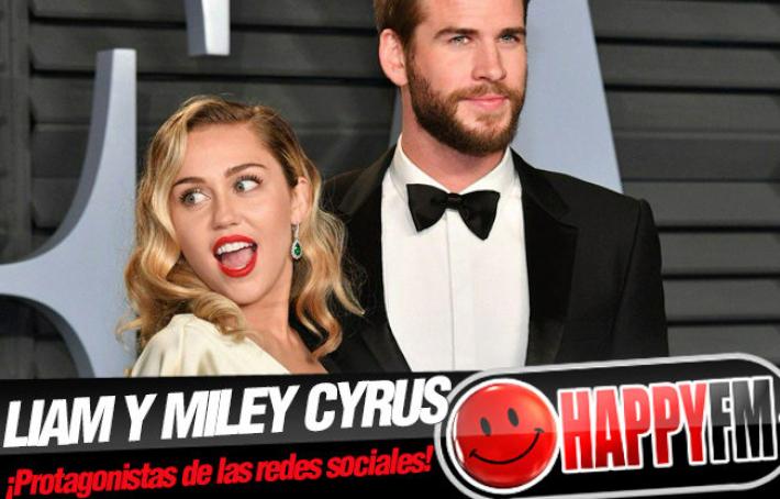 Liam Hemsworth le gasta una broma a Miley Cyrus y se vuelve viral