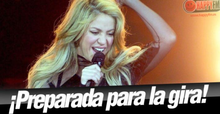 Así se prepara Shakira para afrontar su gran gira mundial