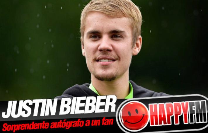El sorprendente mensaje de Justin Bieber a un fan que está dando la vuelta al mundo