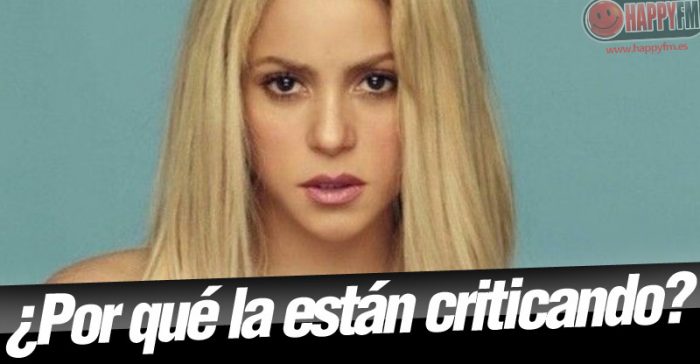 Shakira criticada por mostrarnos su talento