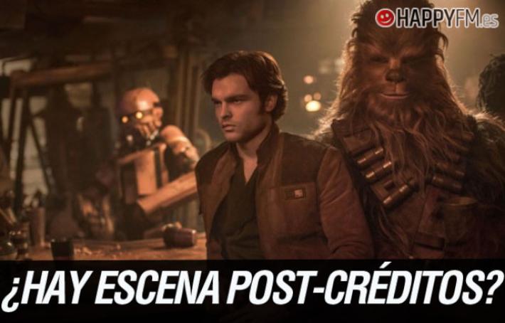 ¿Tiene ‘Han Solo’ alguna escena post-créditos?