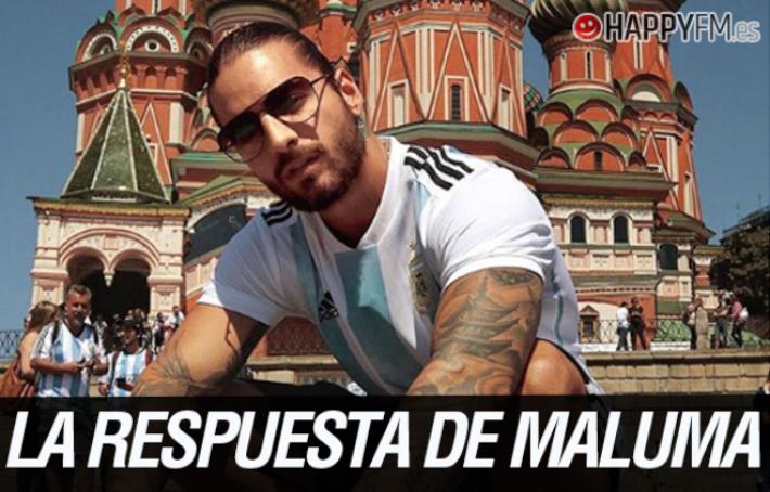 Maluma responde a quienes le robaron en Rusia