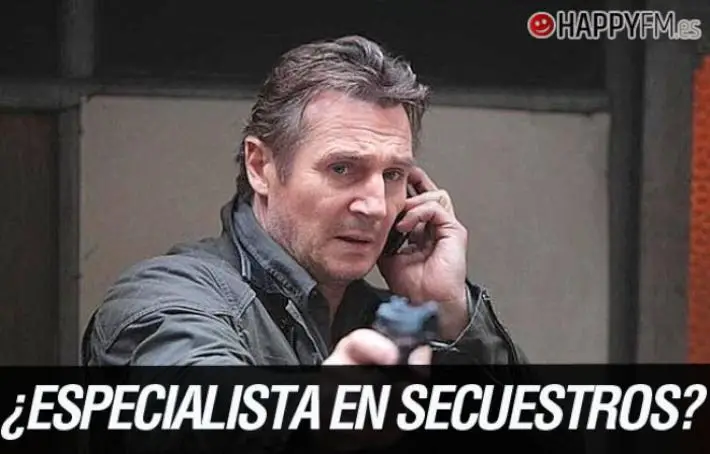 ¿En todas las películas de Liam Neeson hay secuestros?