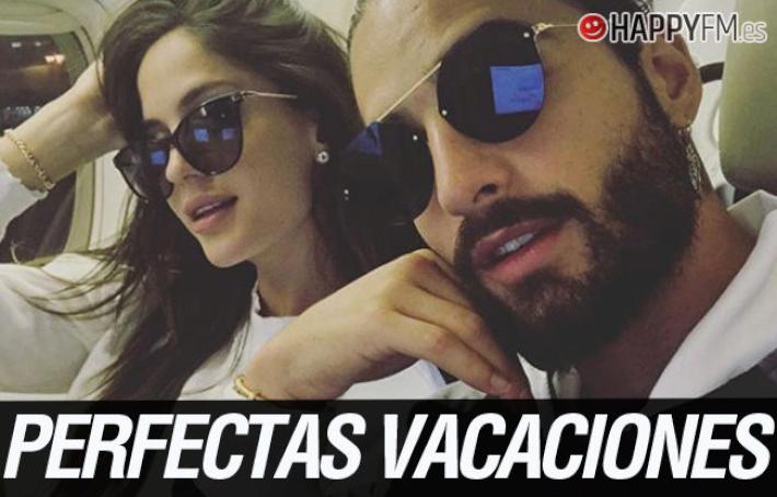 Así han sido las vacaciones de Maluma y Natalia Barulich