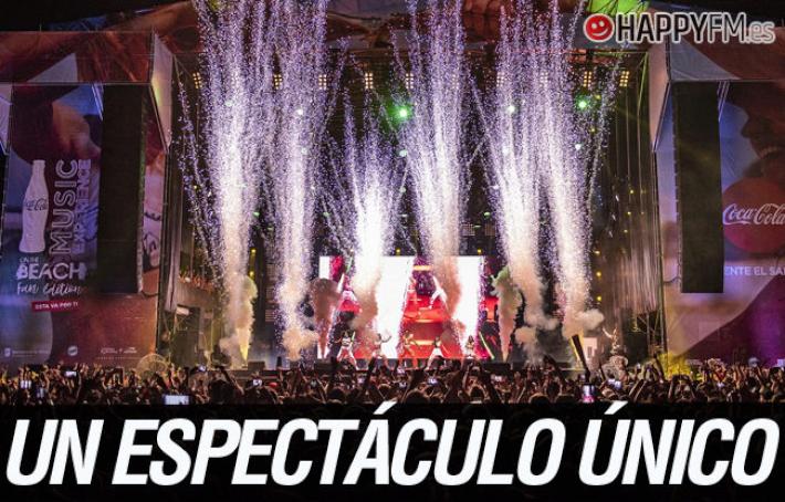 Coca-Cola Music Experience On The Beach triunfa en Málaga ante más de 75.000 personas