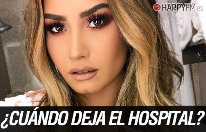 Demi Lovato ya sabe cuándo abandonará el hospital