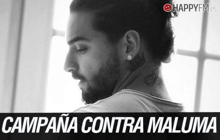 El machismo de Maluma provoca una campaña contra el cantante