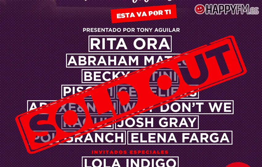 Coca-Cola Music Experience Fan Edition cuelga el cartel de ‘entradas agotadas’