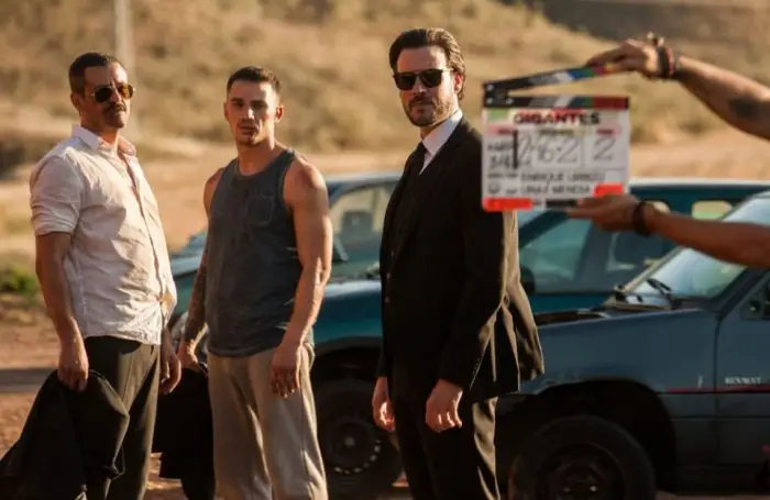 Rodaje de 'Gigantes'