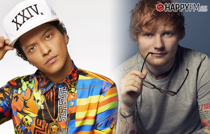 Ed Sheeran y Bruno Mars nos emocionan con una espectacular versión de ‘Thinking Out Loud’
