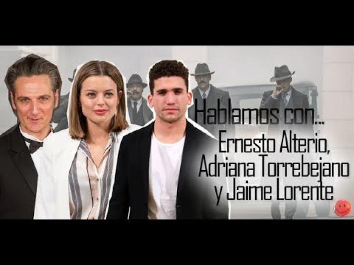 Jaime Lorente, Adriana Torrebejano y Ernesto Alterio analizan ‘La sombra de la ley