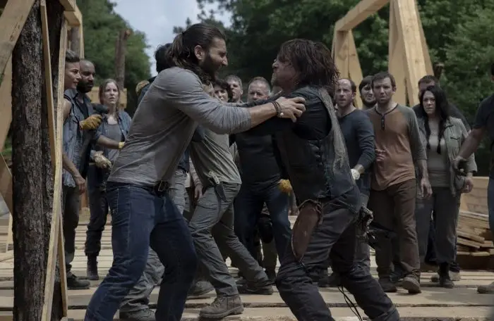 Justin y Daryl - Capítulo 9x02 de 'The Walking Dead'