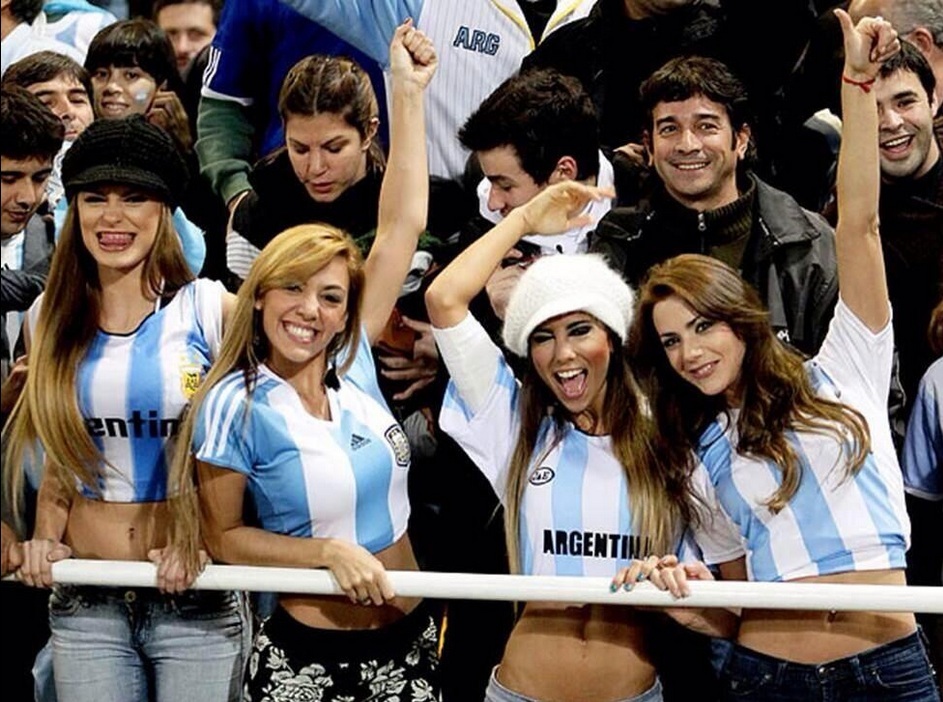 Final Del Mundial 2014 Las Chicas Más Guapas De Argentina Alemania Brasil