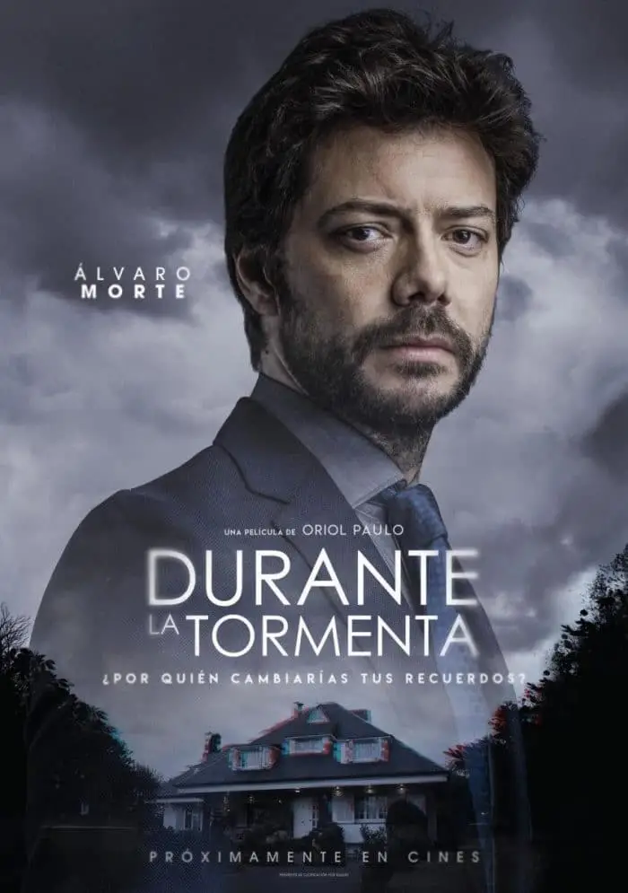 Álvaro Morte en 'Durante la tormenta'