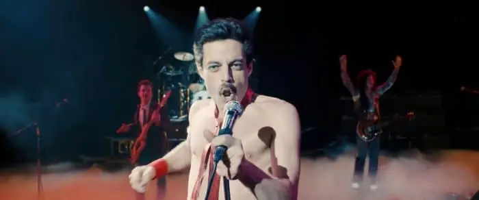 Rami Malek como Freddie Mercury