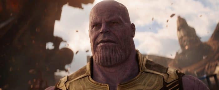 Thanos en 'Infinity War'