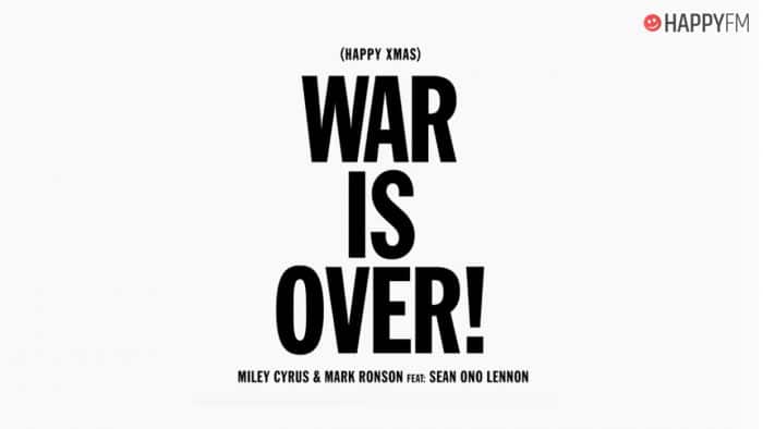 ‘(Happy Xmas) War Is Over’, de Mark Ronson, Miley Cyrus y Sean Ono Lennon: letra (en español) y audio