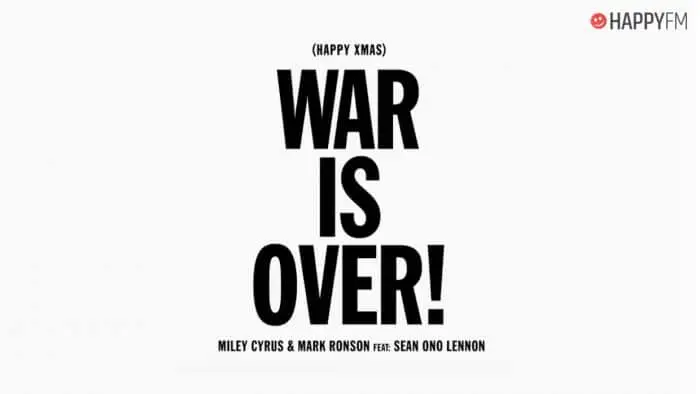 ‘(Happy Xmas) War Is Over’, de Mark Ronson, Miley Cyrus y Sean Ono Lennon: letra (en español) y audio