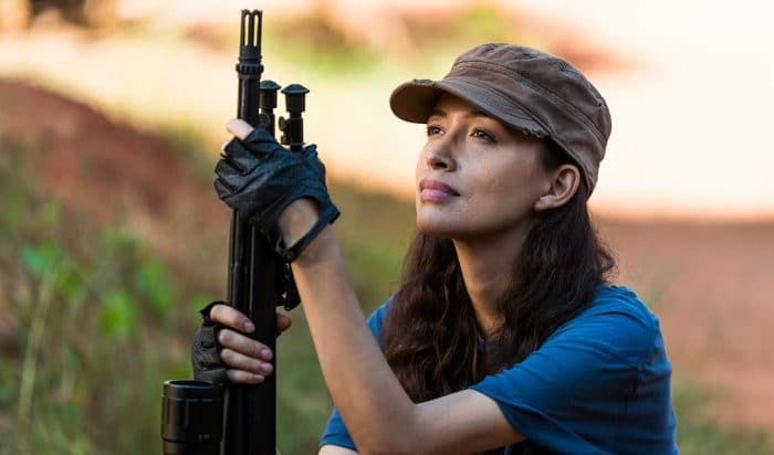 Rosita en 'The Walking Dead'