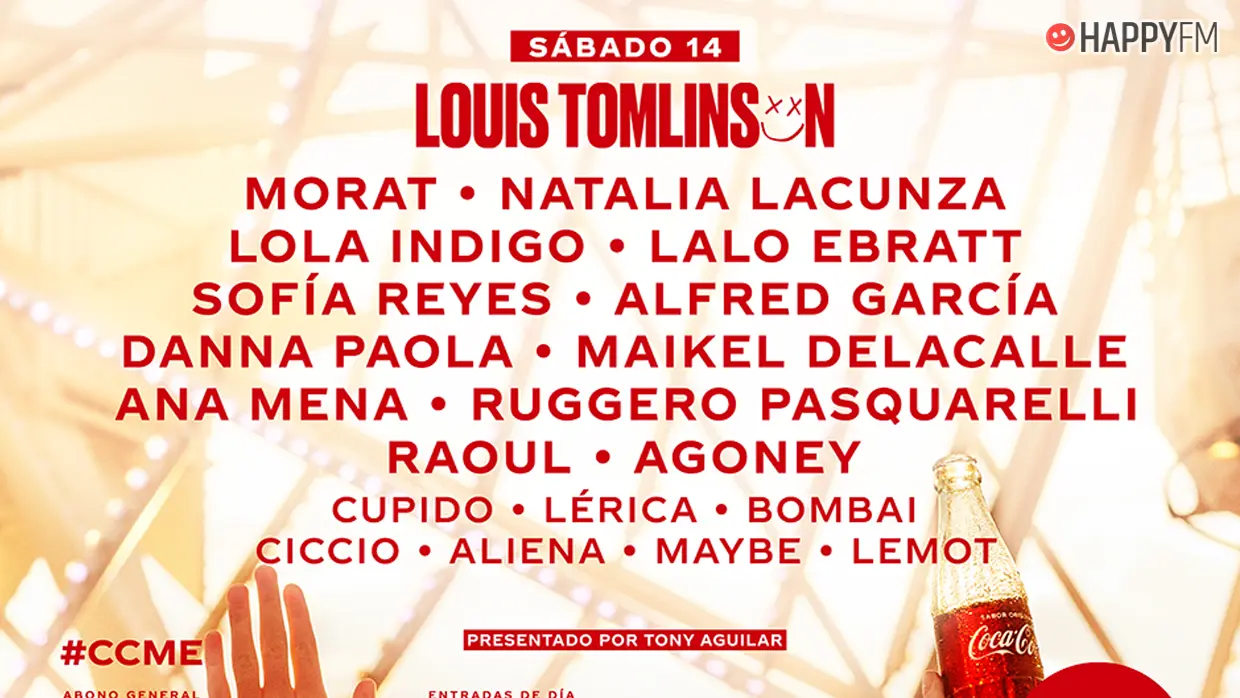 ‘Coca-Cola Music Experience 2019’: Morat y Natalia Lacunza, nuevos artistas confirmados