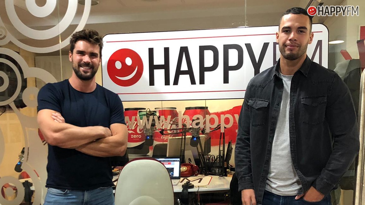 Jesús Mosquera y José de la Torre durante su paso por Happy FM