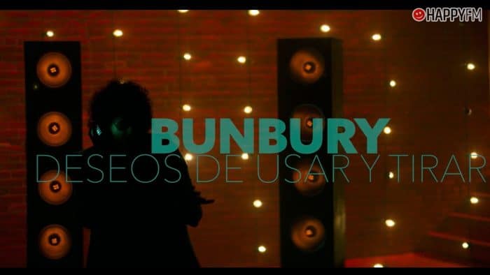 ‘Deseos de usar y tirar’, de Bunbury: letra y vídeo
