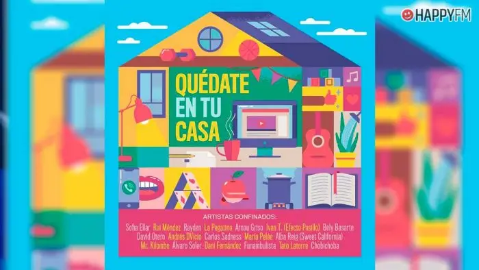 ‘Quédate en tu casa’, el himno de #YoMeQuedoEnCasaFestival: letra y vídeo