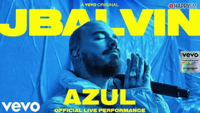 ‘Azul’, de J Balvin: letra y vídeo