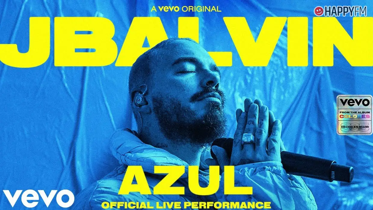 ‘Azul’, de J Balvin: letra y vídeo