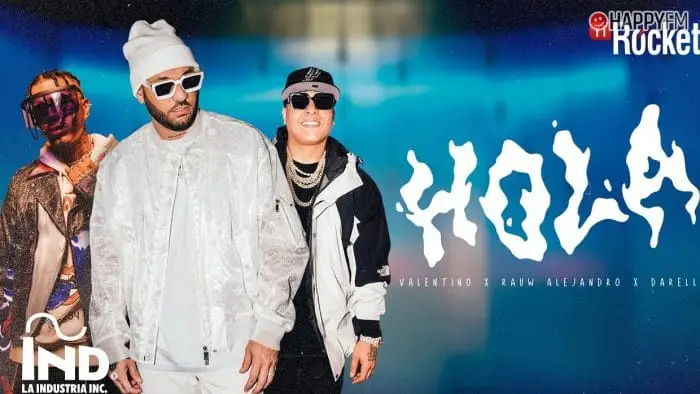 ‘Hola’, de Valentino, Rauw Alejandro y Darell: letra y vídeo