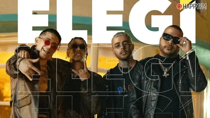 ‘Elegí Remix’ de Rauw Alejandro, Sech, Anuel AA y más artistas: letra y vídeo
