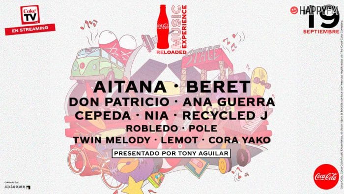 ‘Coca-Cola Music Experience Reloaded 2020’: Viviremos el concierto en streaming