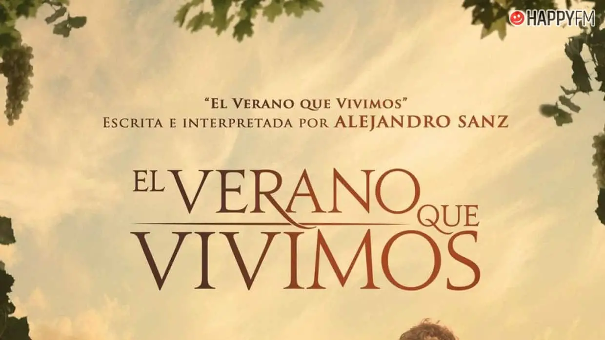‘El verano que vivimos’, de Alejandro Sanz: letra y vídeo