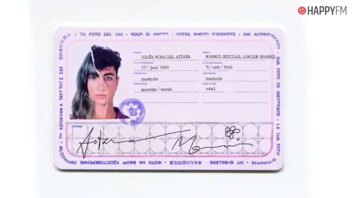 ‘Tu foto del DNI’, de Marmi y Aitana: letra y audio