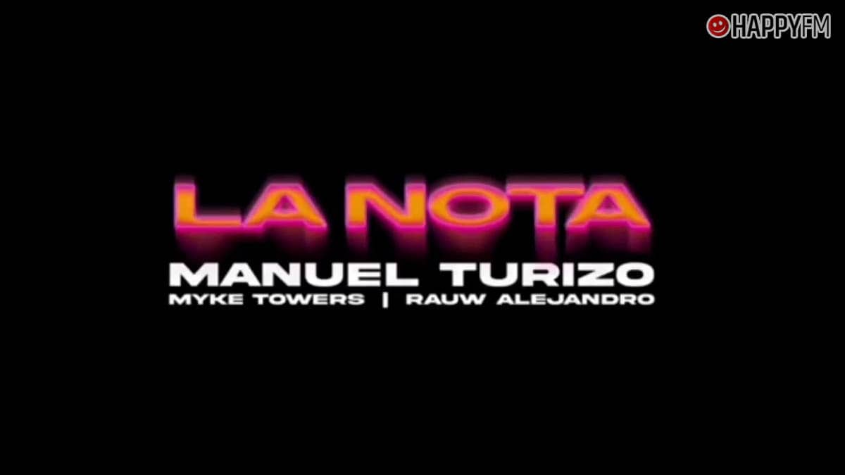 ‘La nota’, de Manuel Turizo, Rauw Alejandro y Myke Towers: letra y vídeo