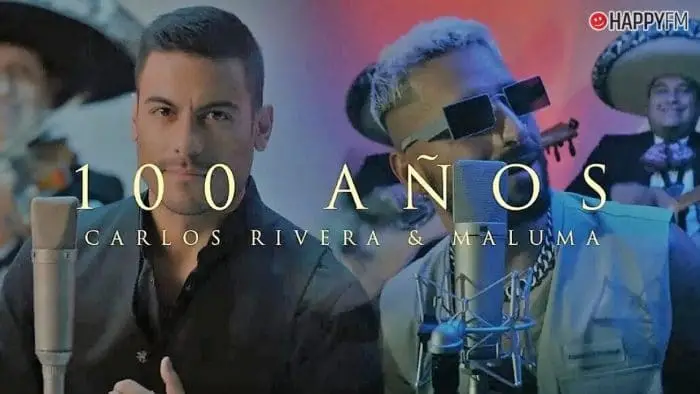 ‘100 años’, de Carlos Rivera y Maluma: letra y vídeo