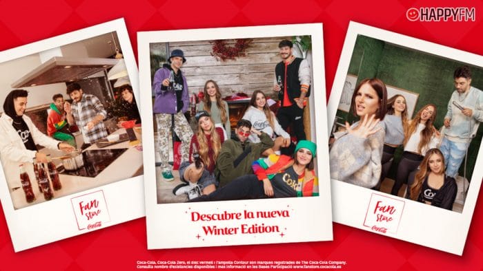 ‘Coca-Cola Fan Store’: Ana Mena, Cepeda, Don Patricio, Andrea Duro, Logan G y Twin Melody, protagonistas de la ‘Winter Edition’