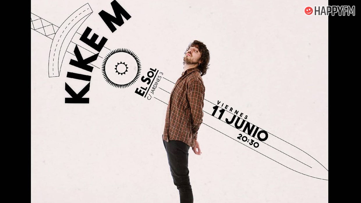 Kike M anuncia concierto en Madrid para el próximo 11 de junio