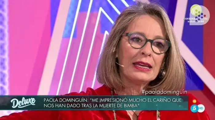 Paola Dominguín es hija del torero Luis Miguel Dominguín y Lucía Bosé