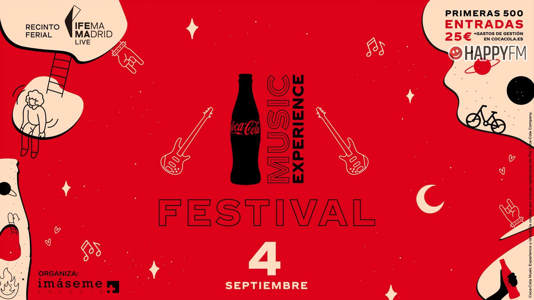 ‘Coca-Cola Music Experience 2021’ se celebrará en IFEMA: Salen a la venta las primeras entradas