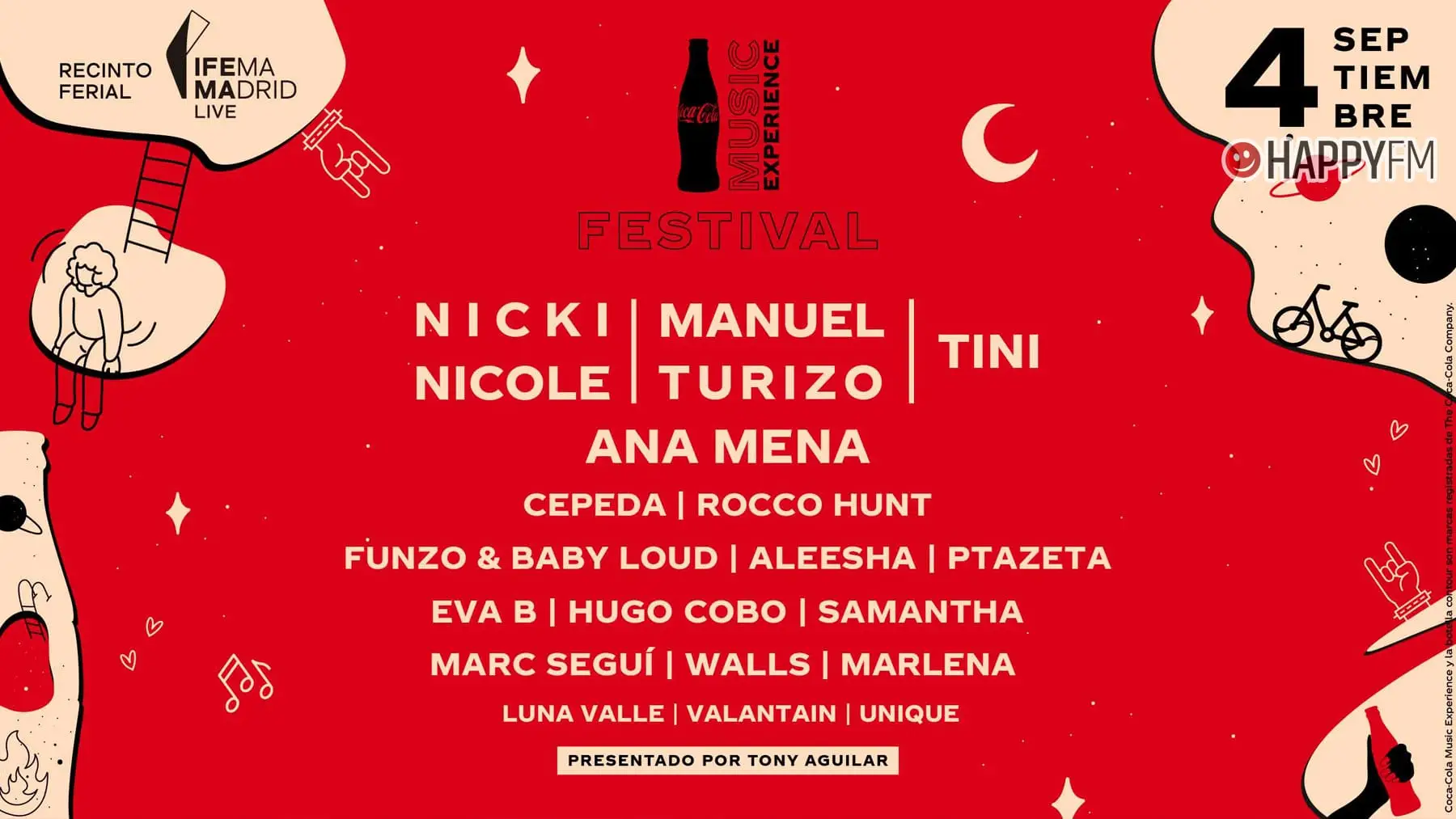 ‘Coca-Cola Music Experience 2021’: Samantha y Walls cierran el cartel de esta edición