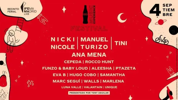 ‘Coca-Cola Music Experience 2021’: Samantha y Walls cierran el cartel de esta edición